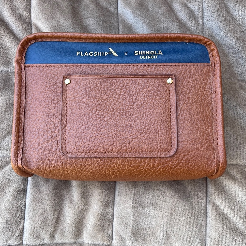 Shinola Detroit Limited Edition Flagship Toiletry Bag